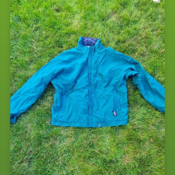 Vintage Sunice Blue Turquoise Lightweight Bomber Zip Up Jacket - Picture 1 of 2